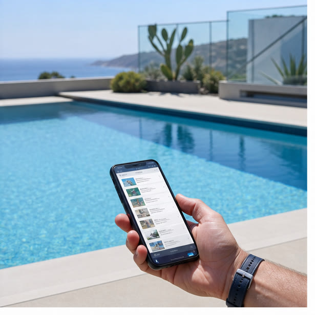 Digital water log after every visit